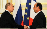 Hollande et Poutine en désaccord