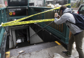 Sandy Storms Floods New York City Subways